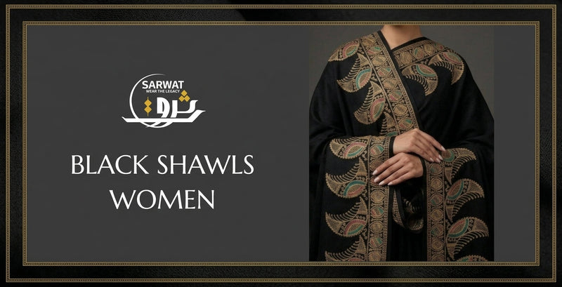 Black Shawls Women