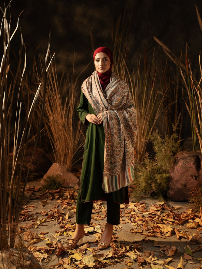 Kaani Pashmina Luxury Shawl Light