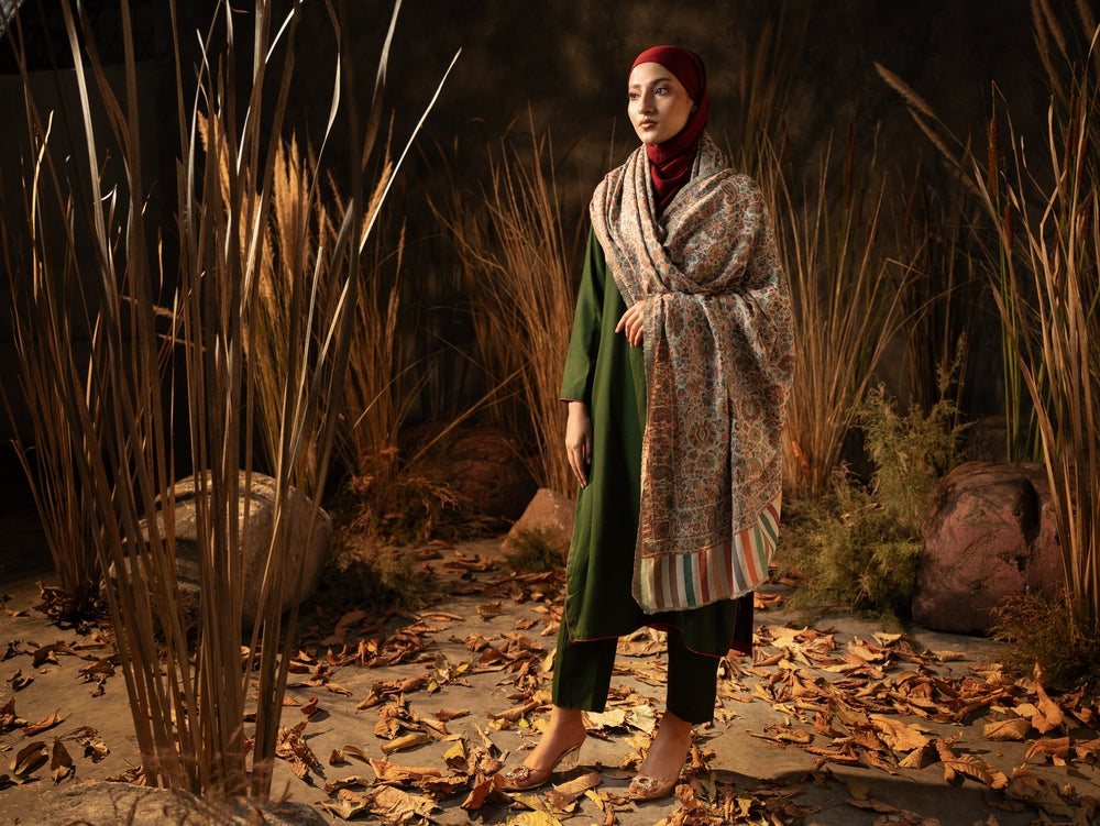 Kaani Pashmina Luxury Shawl Light