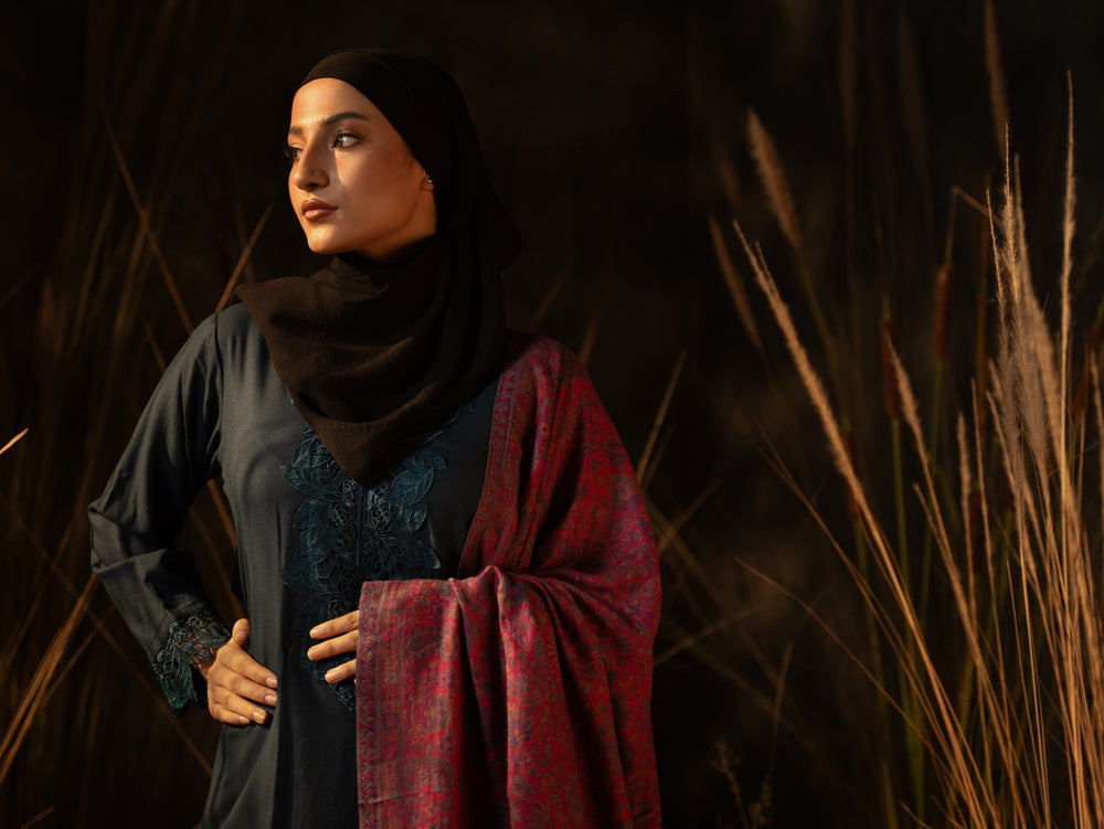 Kaani Pashmina Luxury Shawl Pink