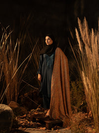 Kaani Pashmina Luxury Shawl Mustard