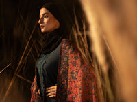 Kaani Pashmina Double-Sided Black