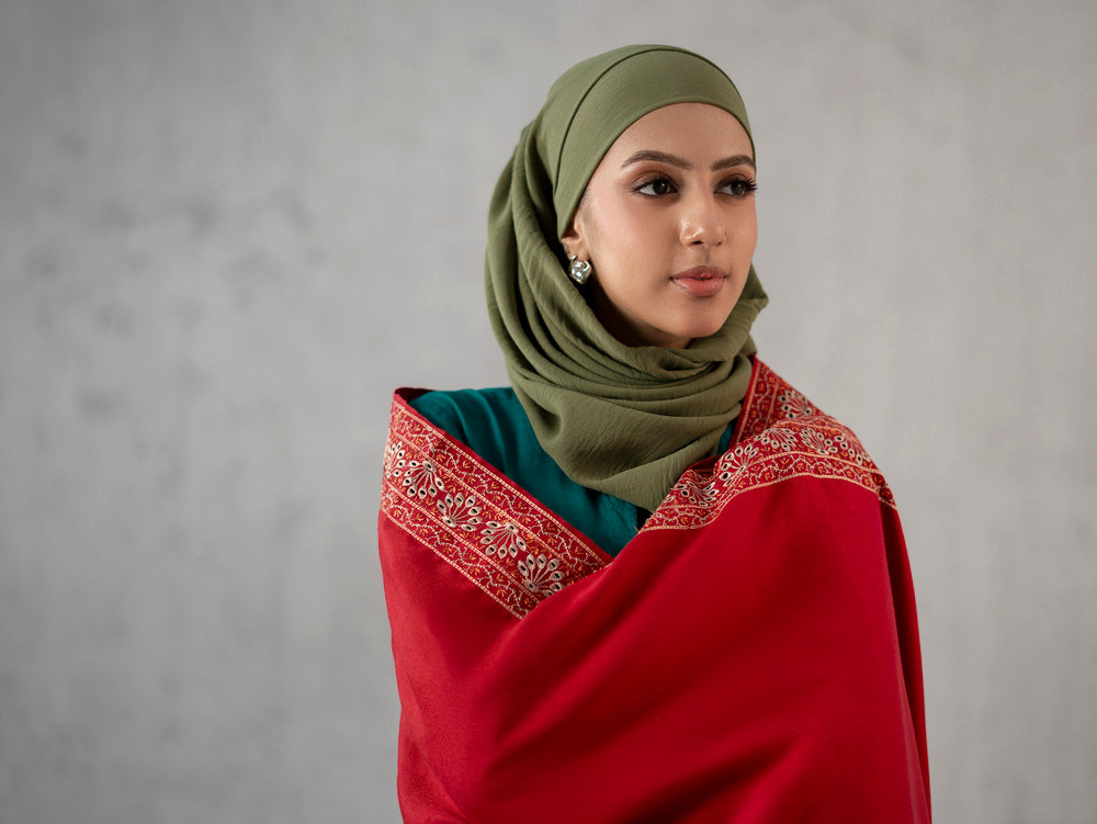 Kaari Border Shawl