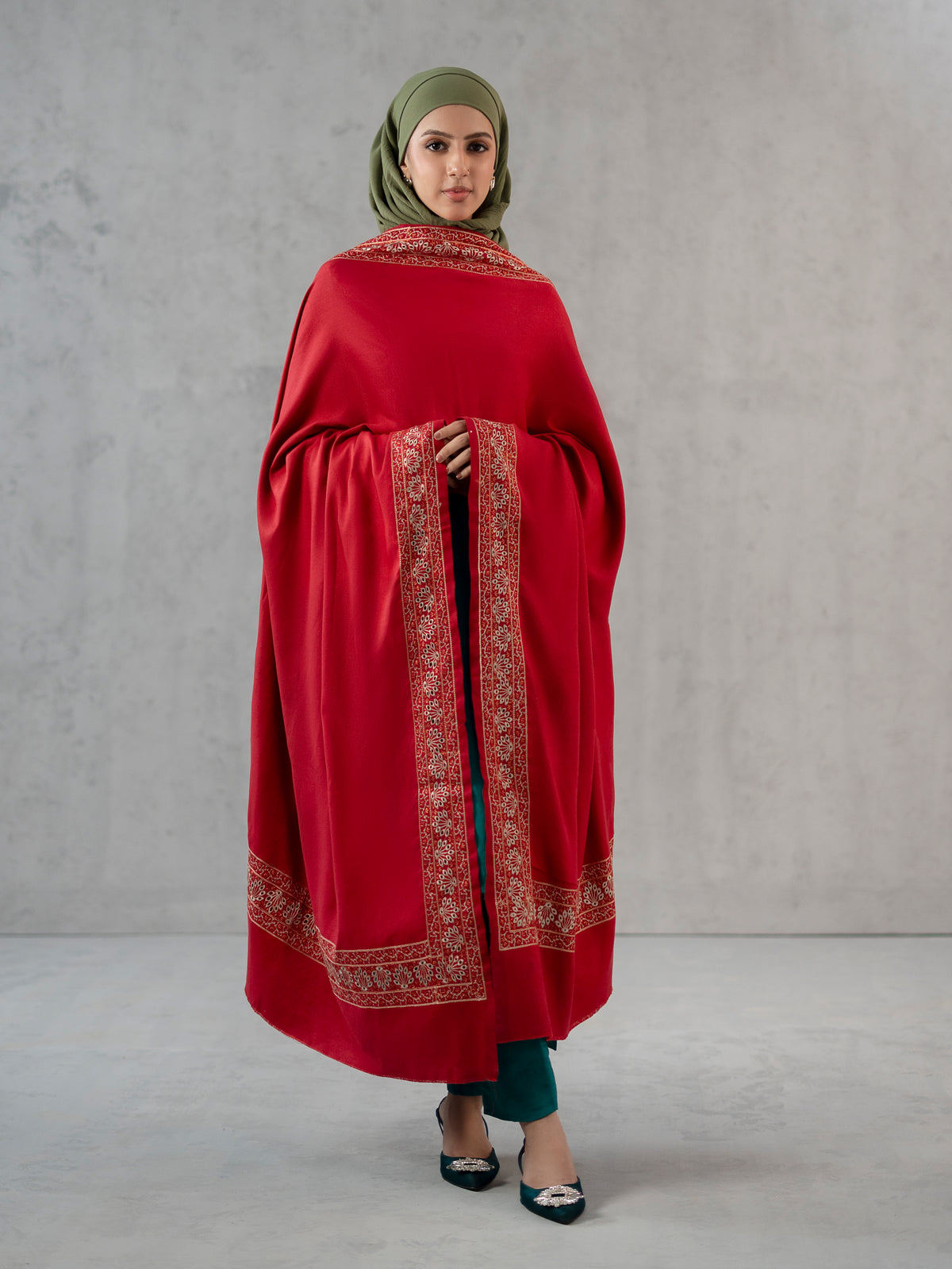 Kaari Border Shawl