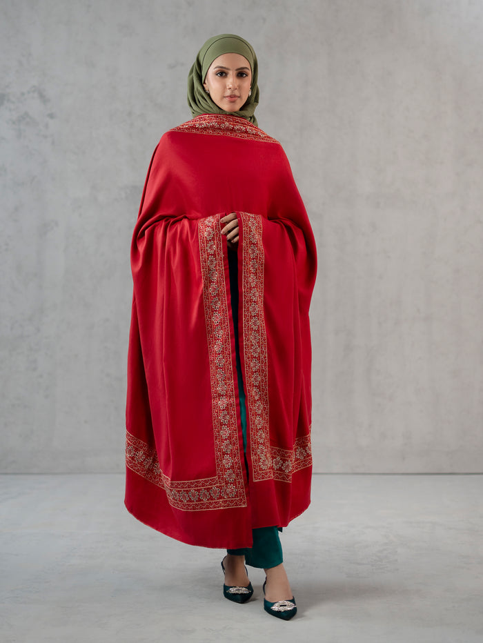 Kaari Border Shawl