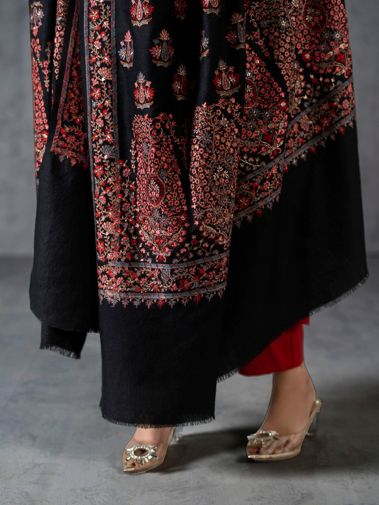 Multicolor Kashmiri Floral Jaal NEW