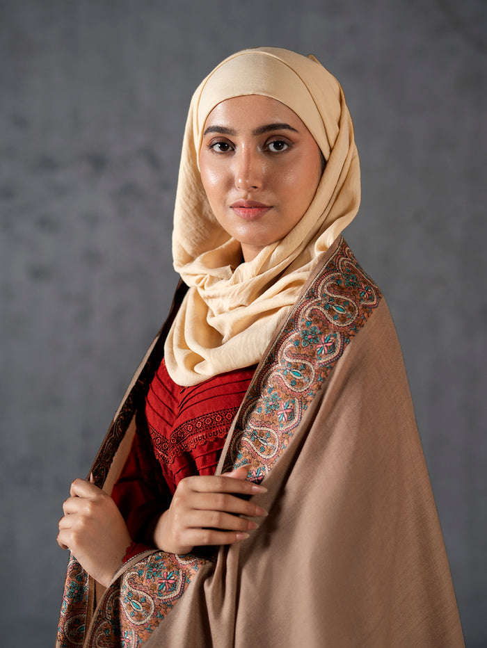 Multicolor Kashmiri Floral Border NEW