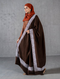 Pure Wool Fine Kashmiri Border