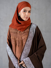 Pure Wool Fine Kashmiri Border