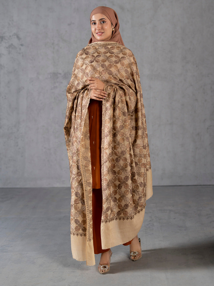 Criss Cross Kashmiri Floral Jaal