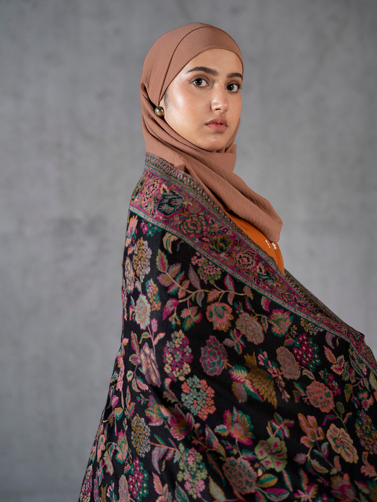 Floral Kaani Stole