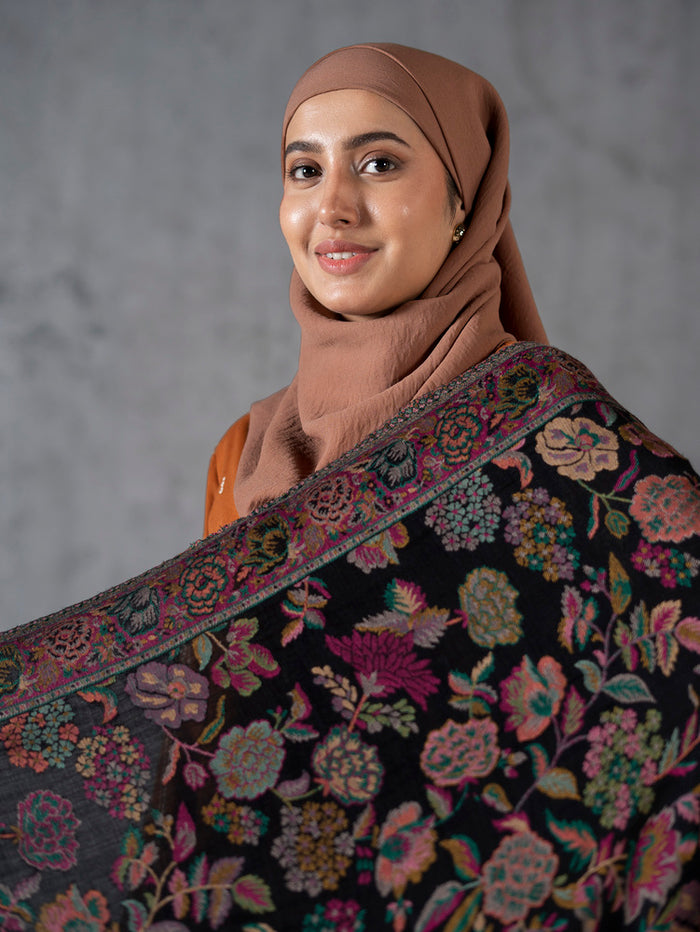 Floral Kaani Stole