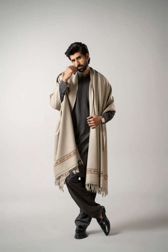 Shahtaj Cashmere Wool Shawl