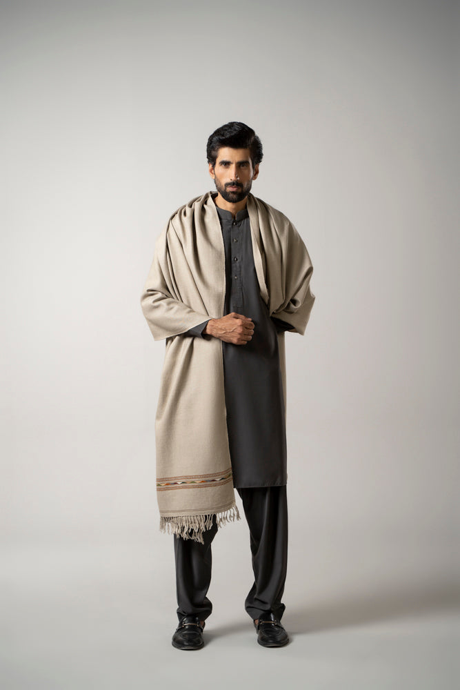 Shahtaj Cashmere Wool Shawl