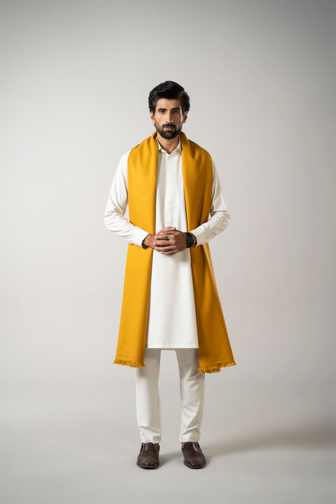 Kashmiri Shawl Mustard