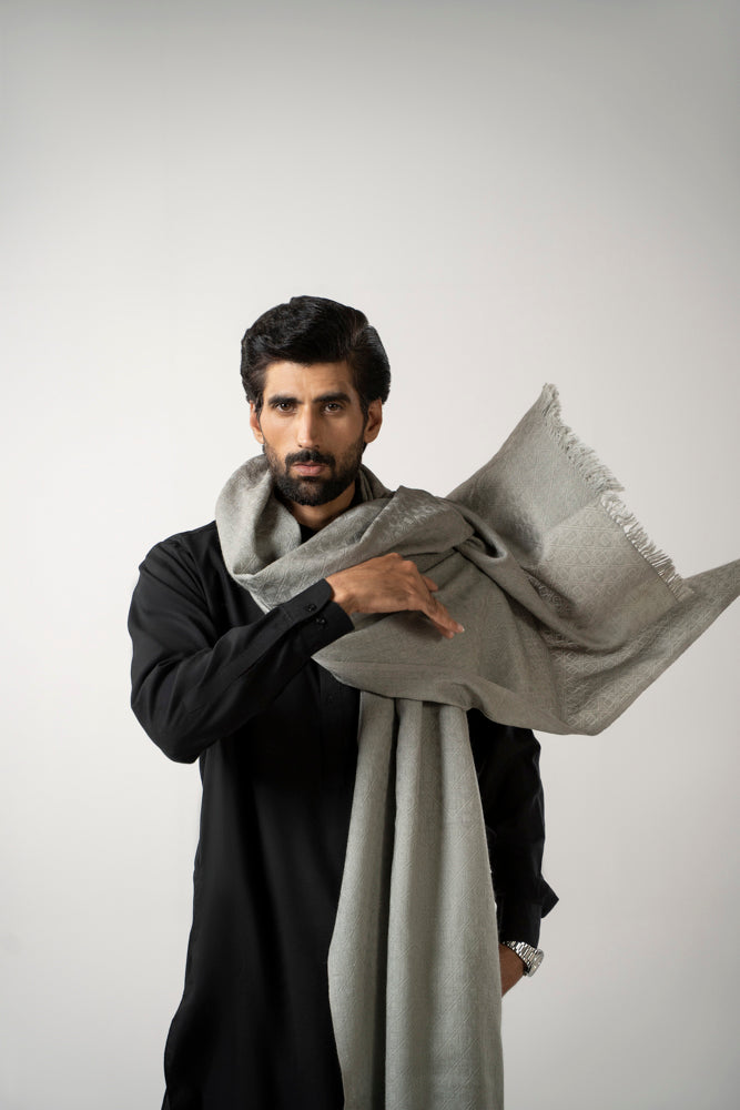 Cashmere Textured Jaal Men
