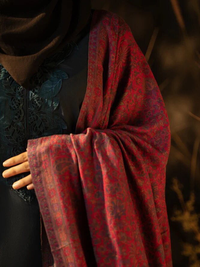 Kaani Pashmina Luxury Shawl Pink