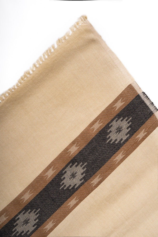 Pallandri Border Dhussa Cream