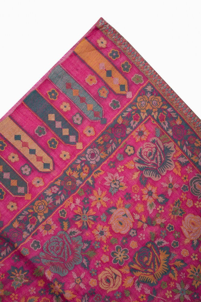 Kaani Pashmina Ladies Shawl Pink