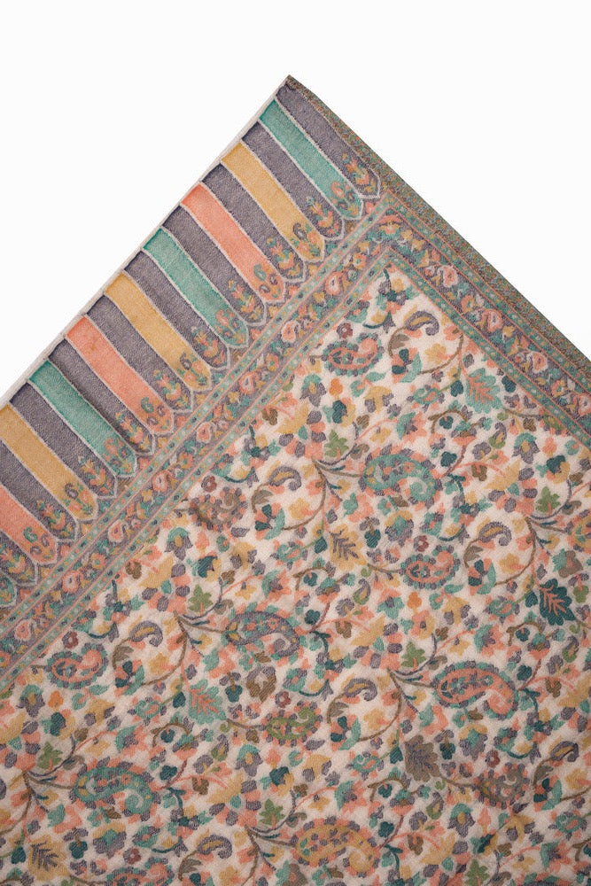 Kaani Pashmina Ladies Shawl Pastel