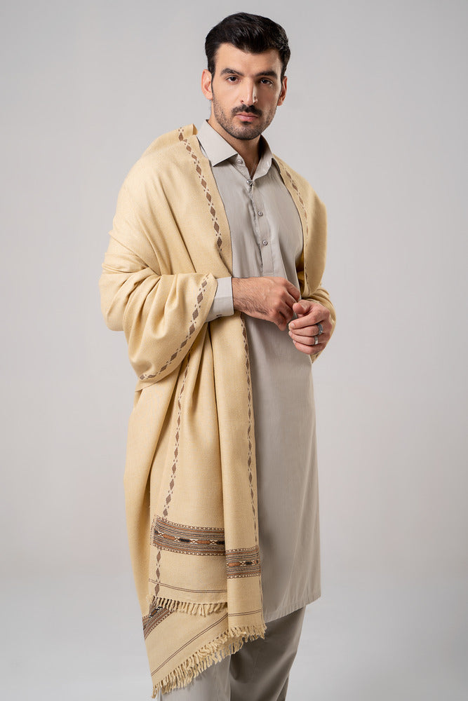 Kashmiri Men Shawl light