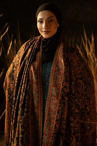 Kaani Pashmina Luxury Shawl Dark