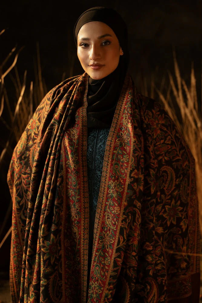 Kaani Pashmina Luxury Shawl Dark