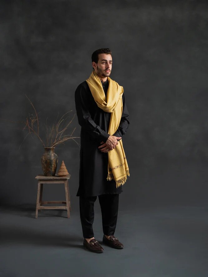 Wool Shahtaj Shawl