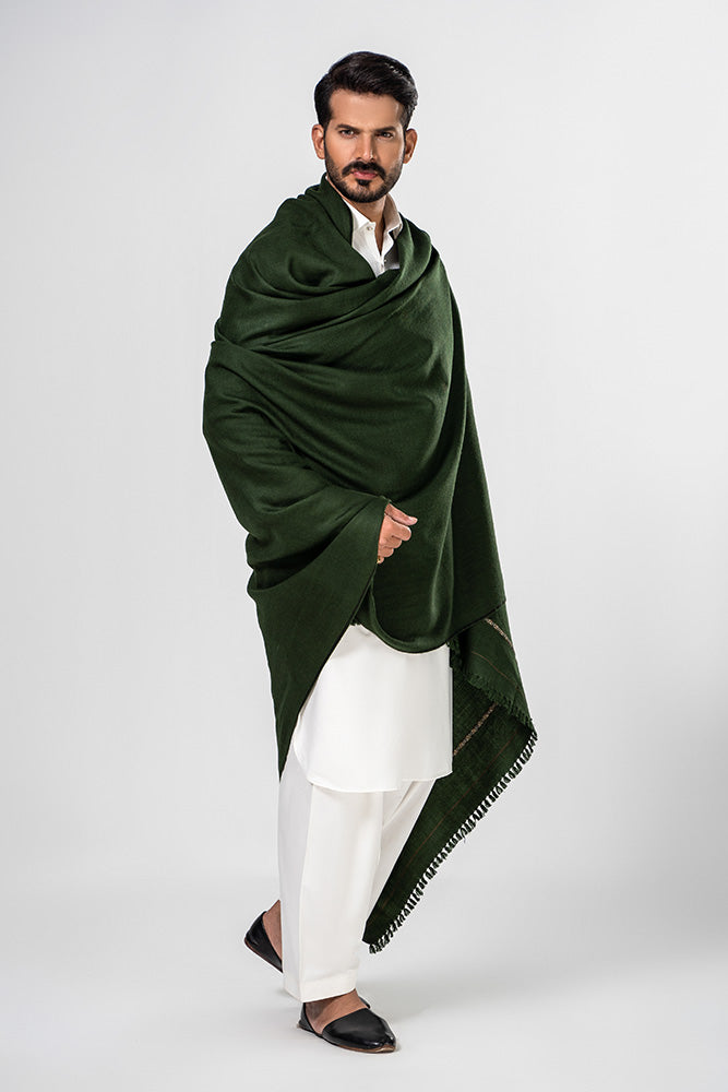 Special Spanish Shawl Green